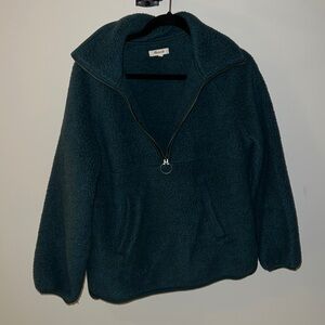 Madewell green cozy fleece!